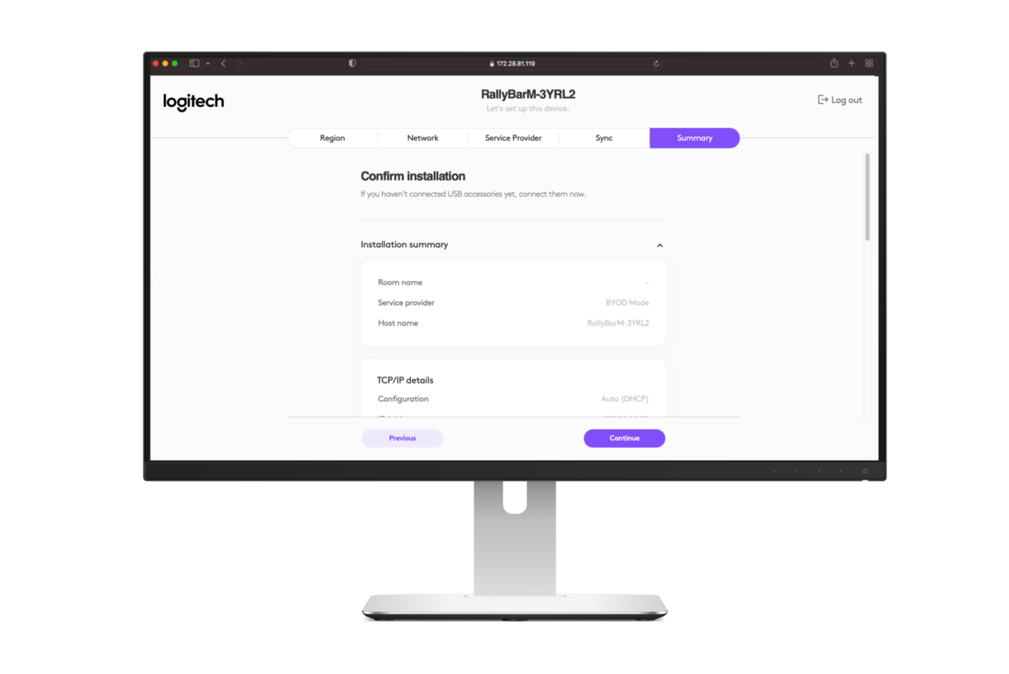 1.4 Local Network Access CollabOS Guide Logitech B2B Support